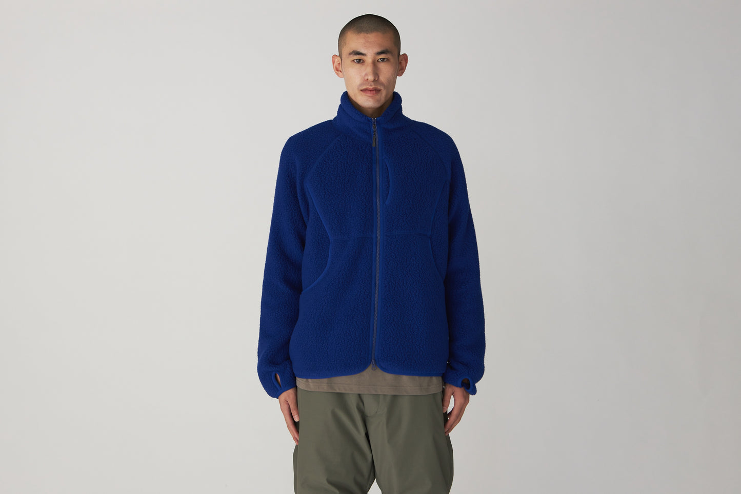 Thermal Boa Fleece Jacket - Blue