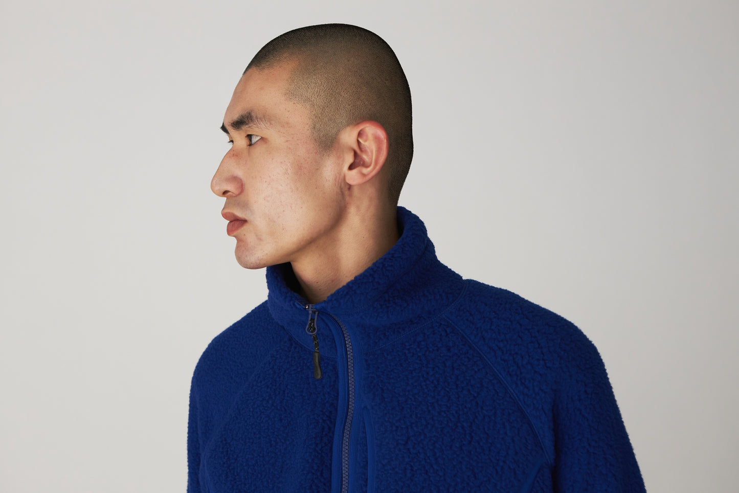 Thermal Boa Fleece Jacket - Blue
