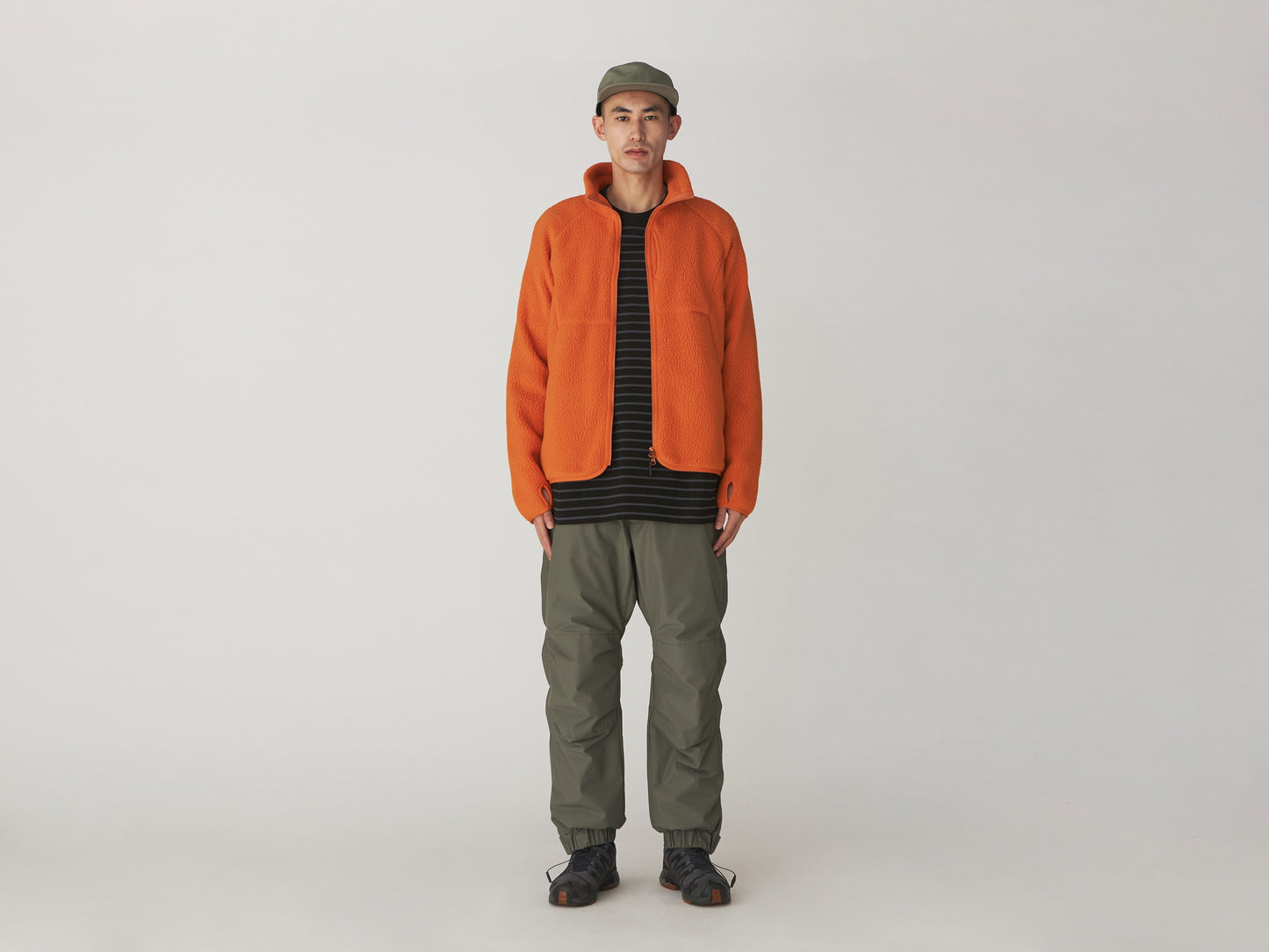 Thermal Boa Fleece Jacket - Orange