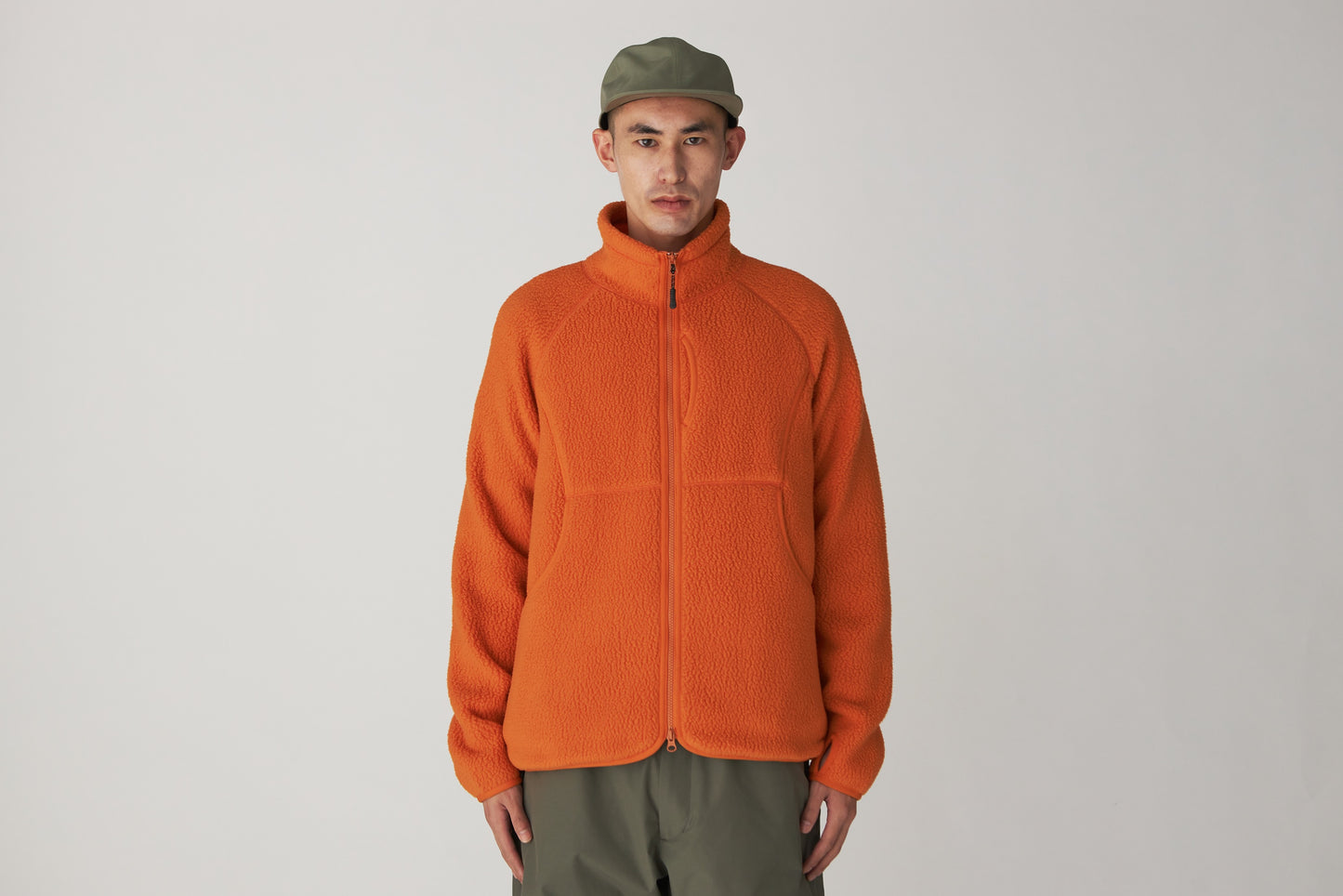 Thermal Boa Fleece Jacket - Orange