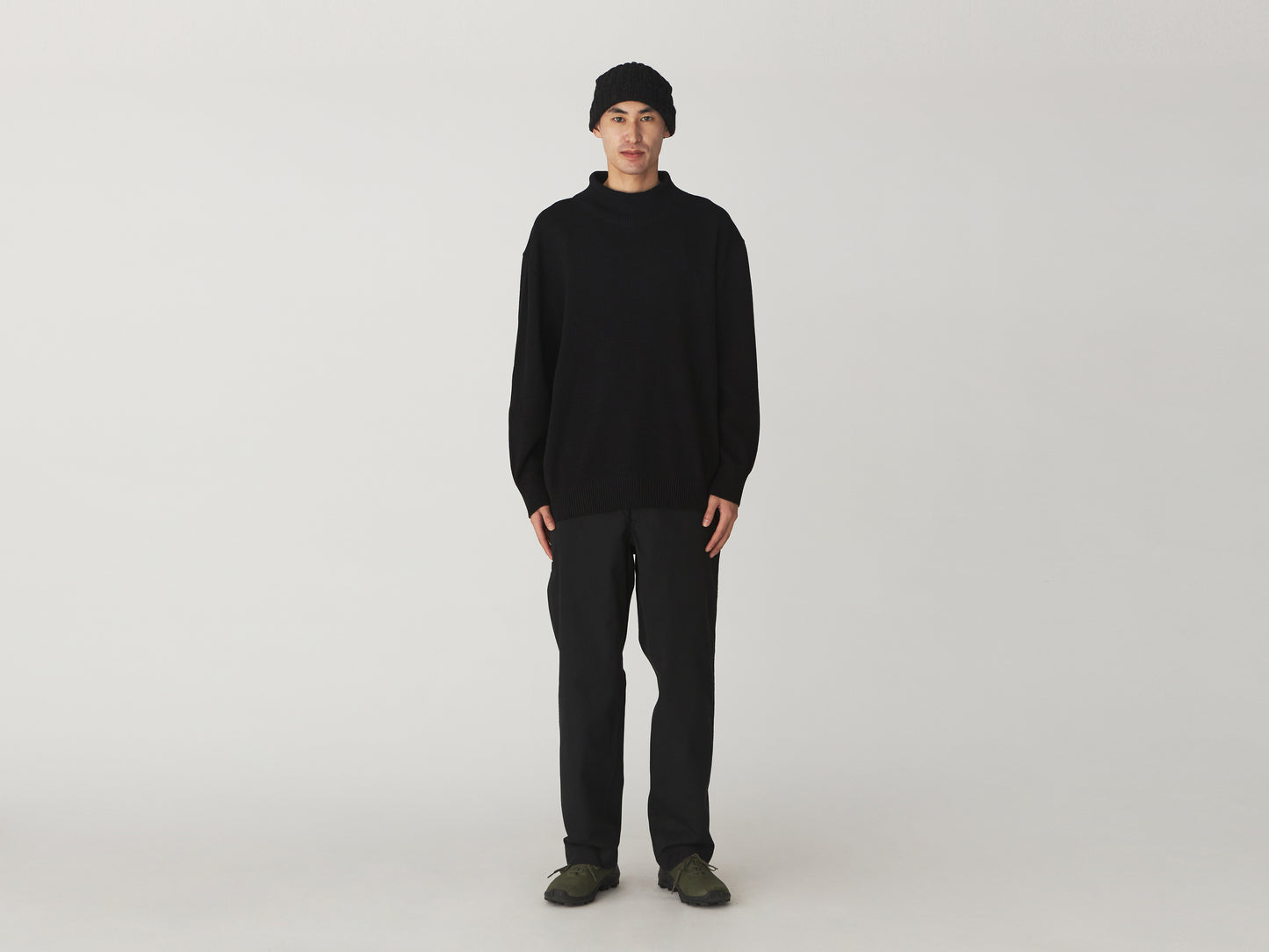 Knit High Neck - Black