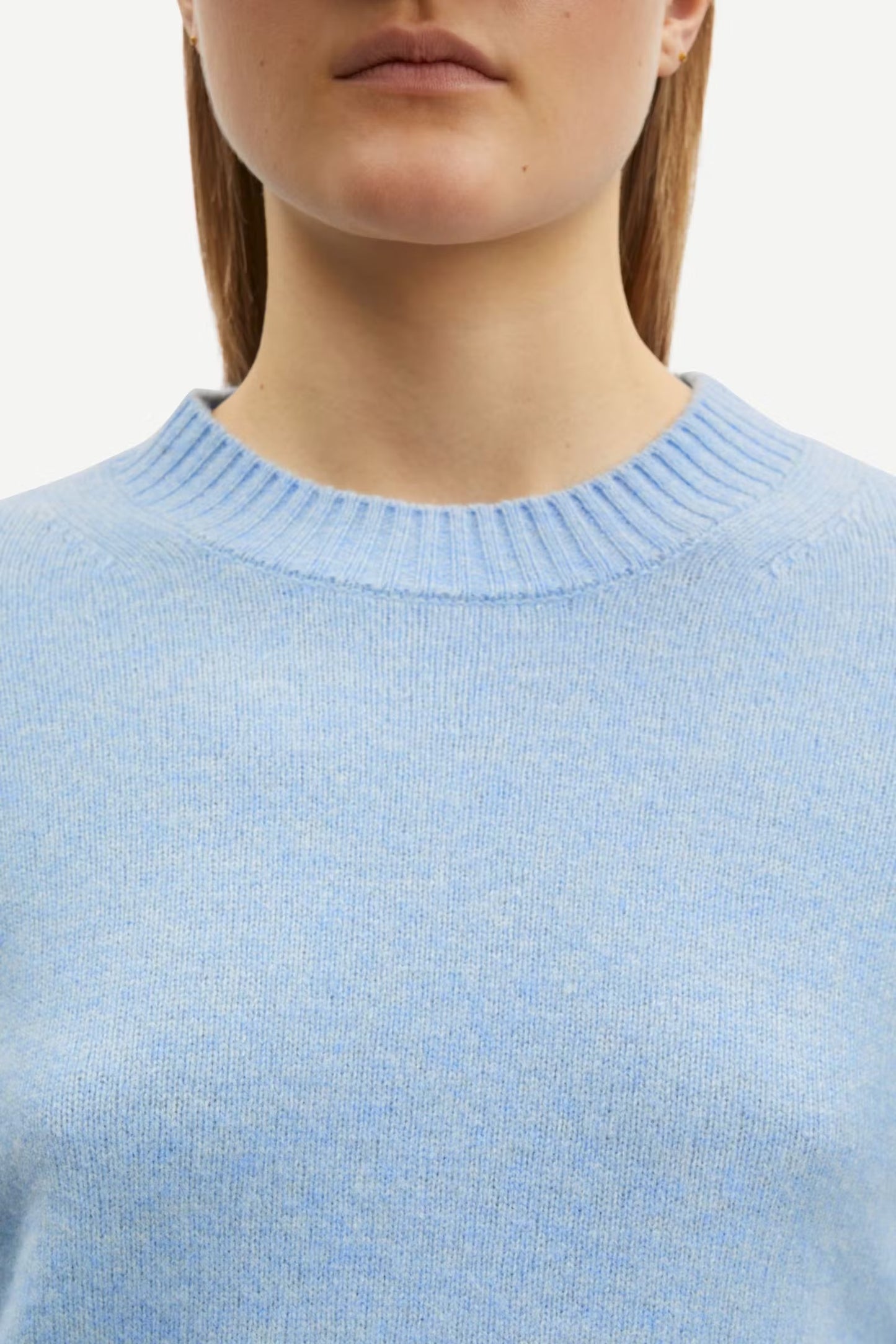 Charlotte Knit Sweater 15010 - Subdued Blue