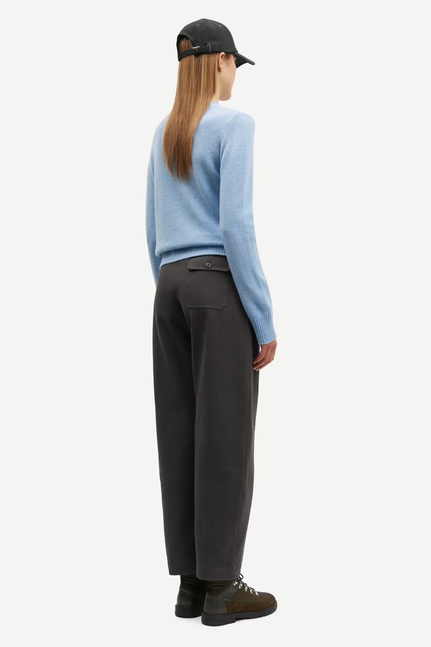 Charlotte Knit Sweater 15010 - Subdued Blue