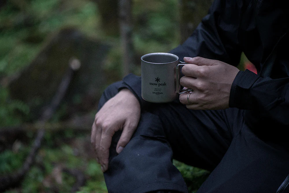 Titanium Double Wall Mug 300 - Silver