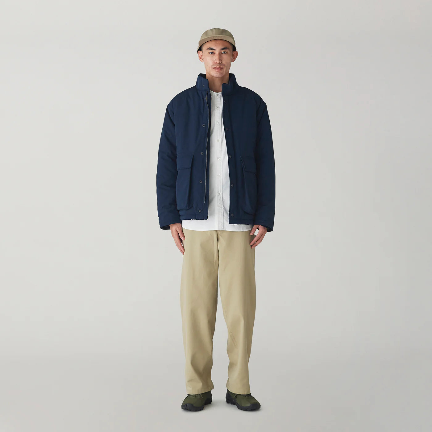 Takibi Weather Padded Jacket - Navy