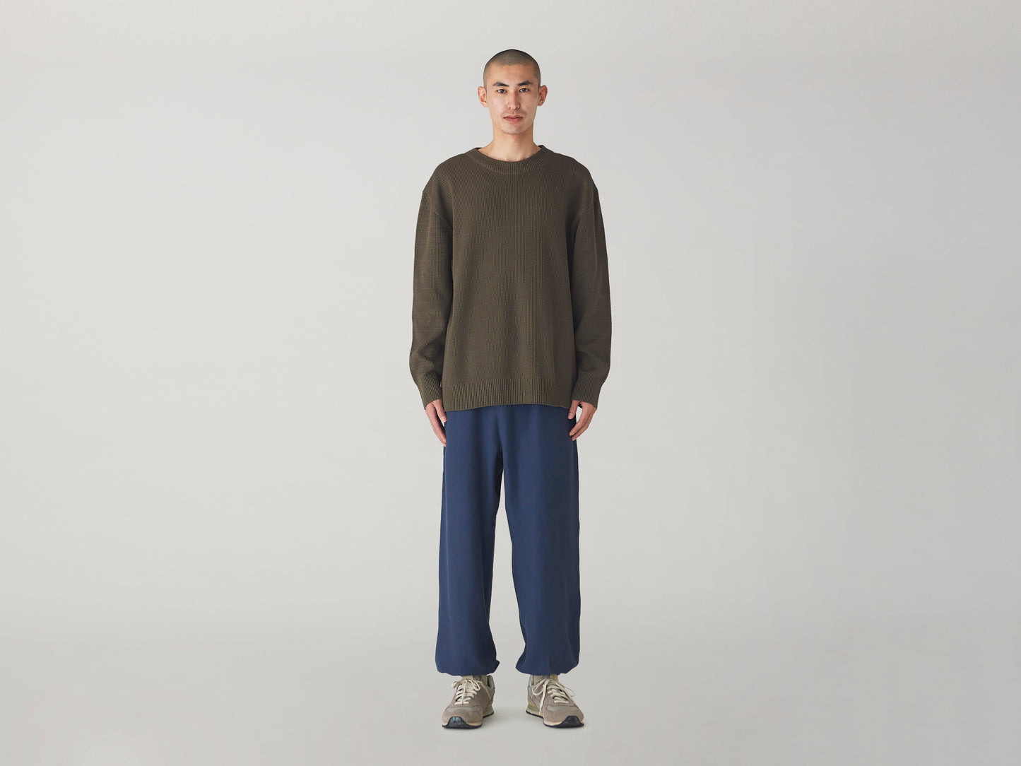 Knit Crewneck - Khaki