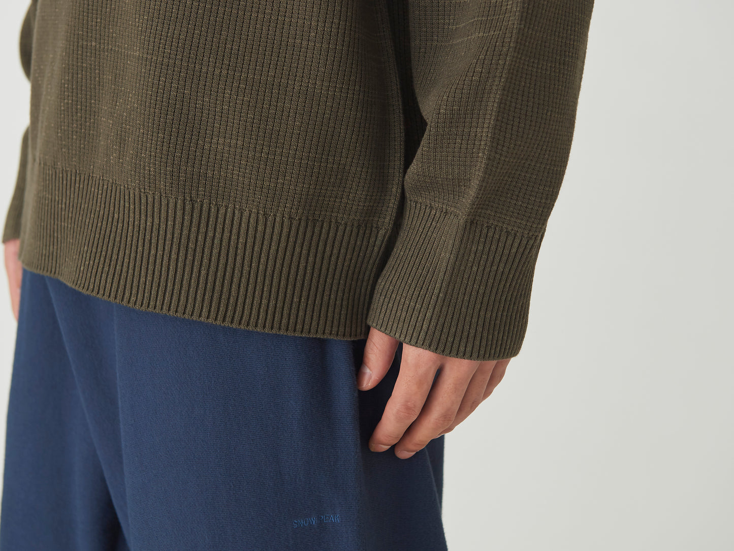 Knit Crewneck - Khaki