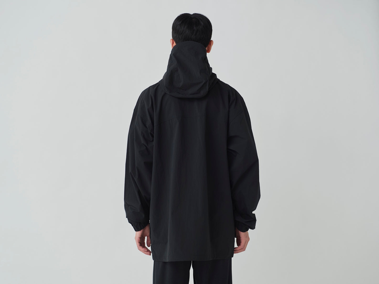 Nylon Tussah Jacket - Black