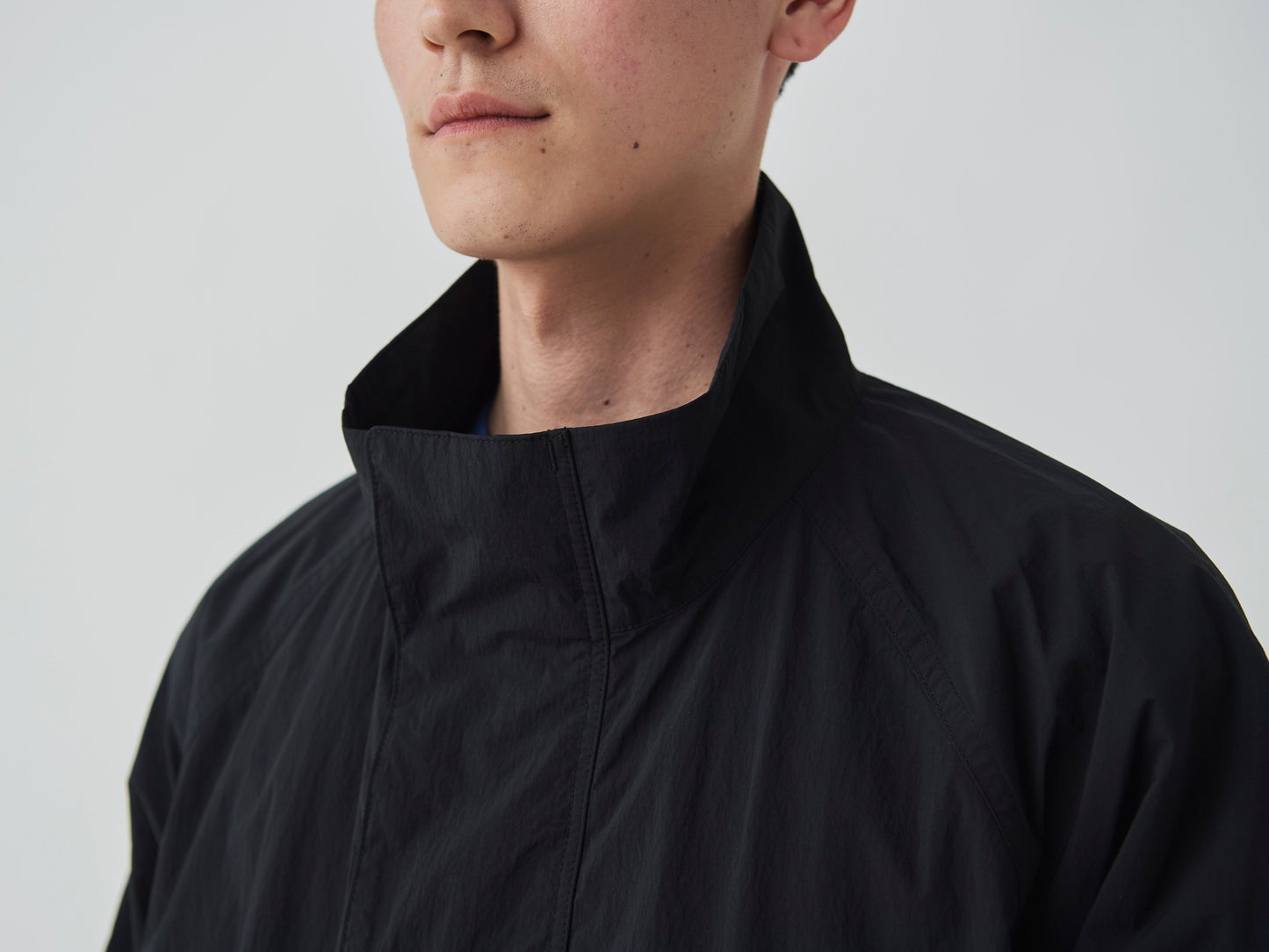 Nylon Tussah Anorak - Black