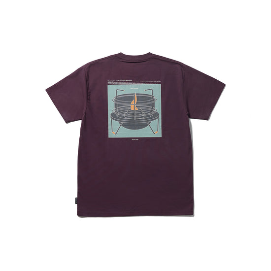 Warm Oneself T-Shirt - Burgundy