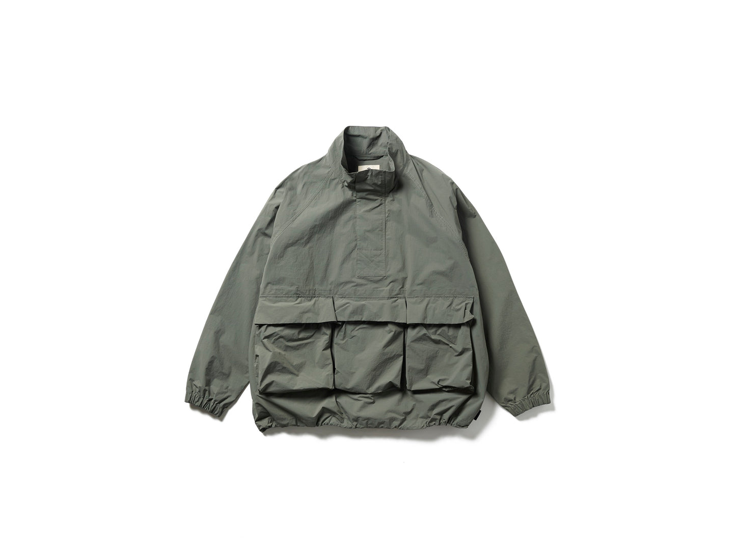 Nylon Tussah Anorak - Light Olive