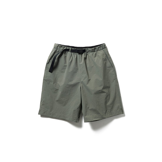 Nylon Tussah 2Way Shorts - Light Olive
