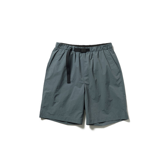 Nylon Tussah 2Way Shorts - Grey