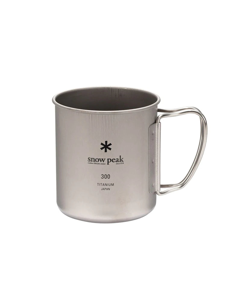 Titanium Single Wall Mug 300 - Silver