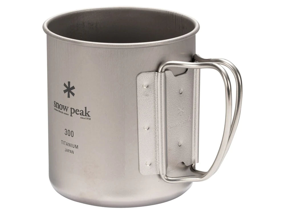 Titanium Single Wall Mug 300 - Silver