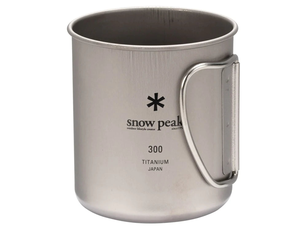 Titanium Single Wall Mug 300 - Silver
