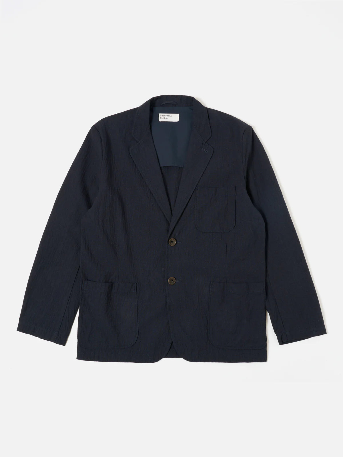 Two Button Jacket Ospina Cotton - Dark Navy