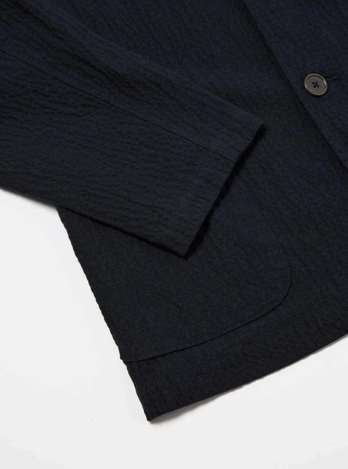 Two Button Jacket Ospina Cotton - Dark Navy