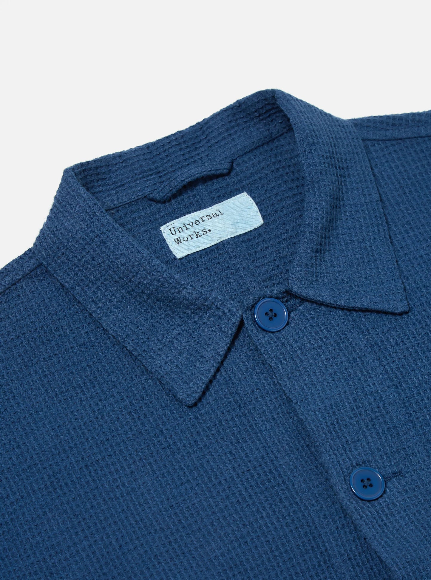 Travail Overshirt Nippon Waffle - Navy