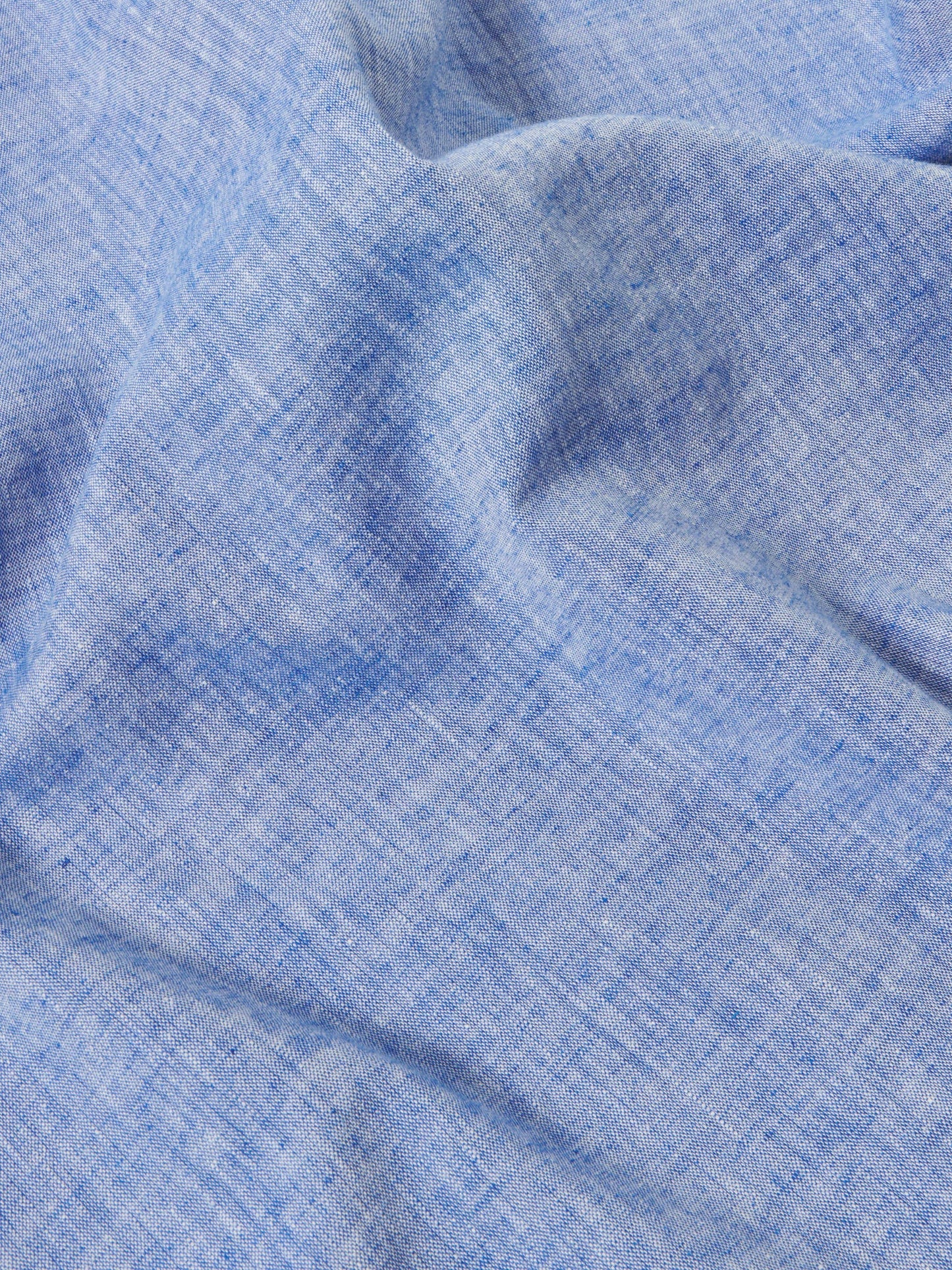 Road Shirt Slub Linen Mix - Blue