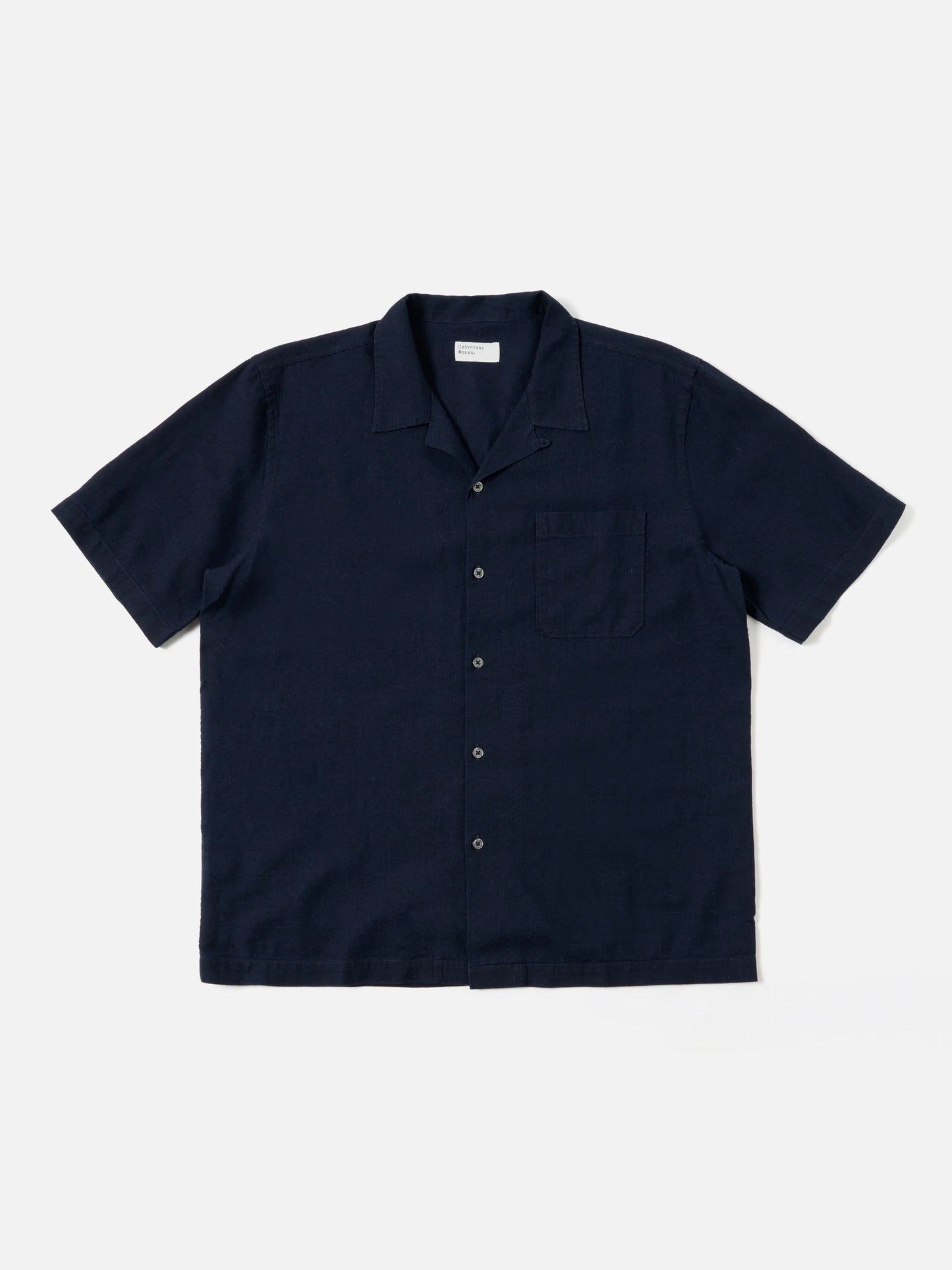 Road Shirt Ori Linen Mix - Indigo