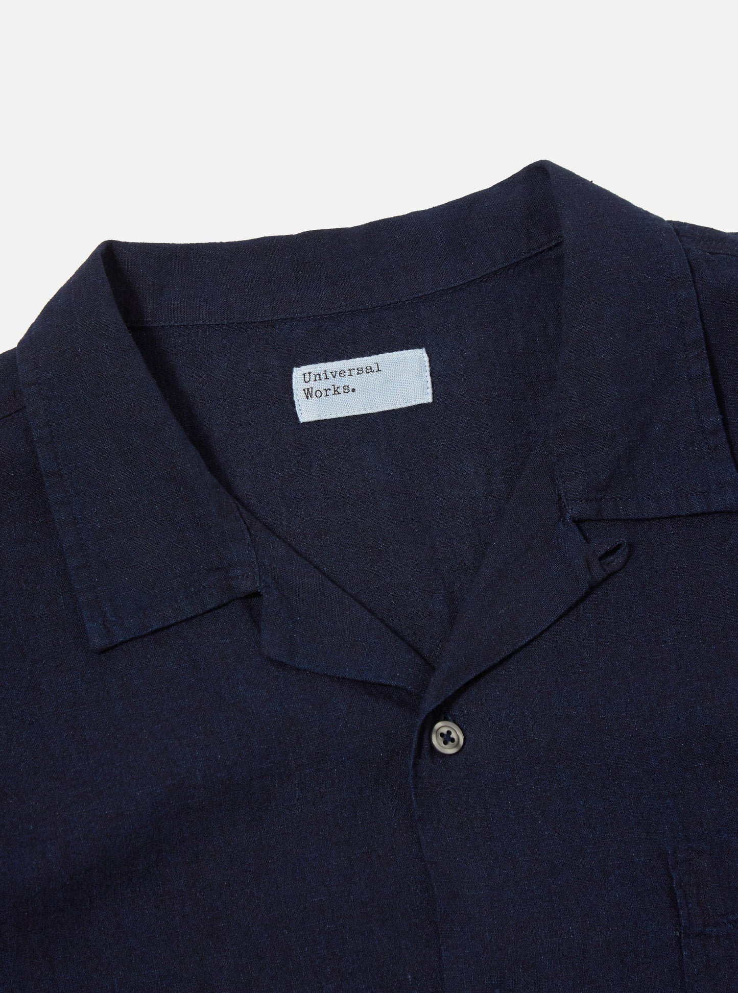 Road Shirt Ori Linen Mix - Indigo