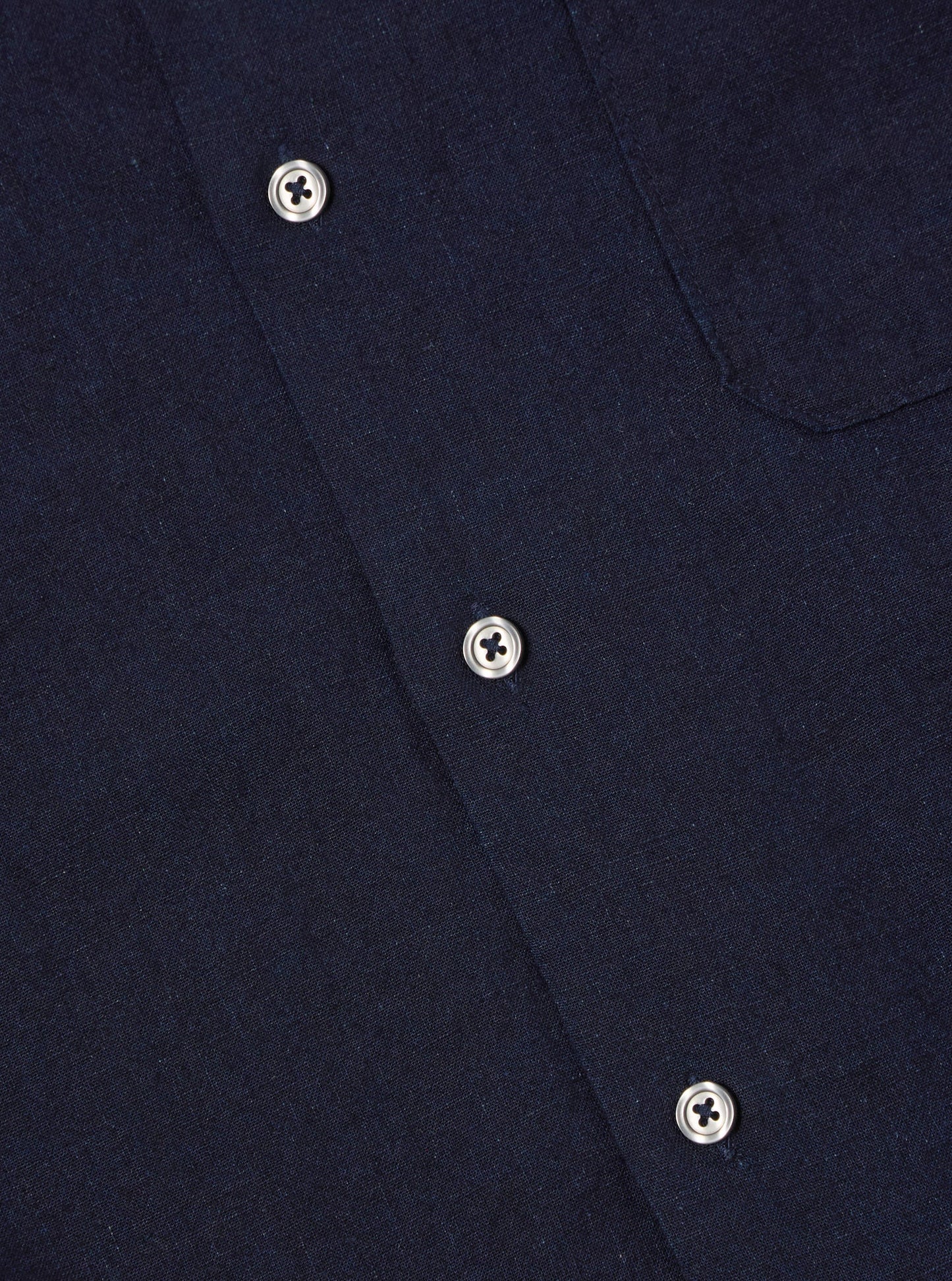 Road Shirt Ori Linen Mix - Indigo
