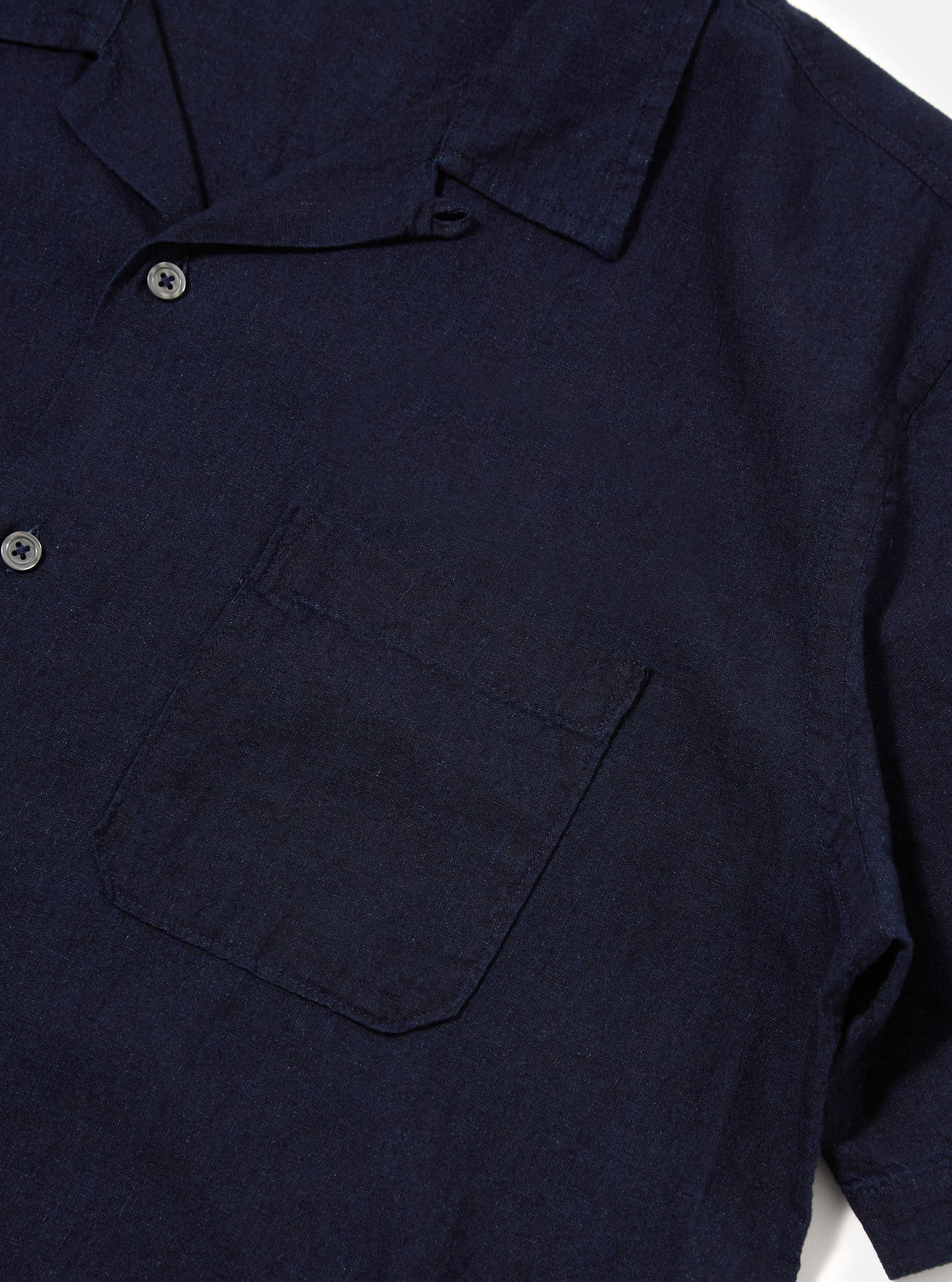 Road Shirt Ori Linen Mix - Indigo