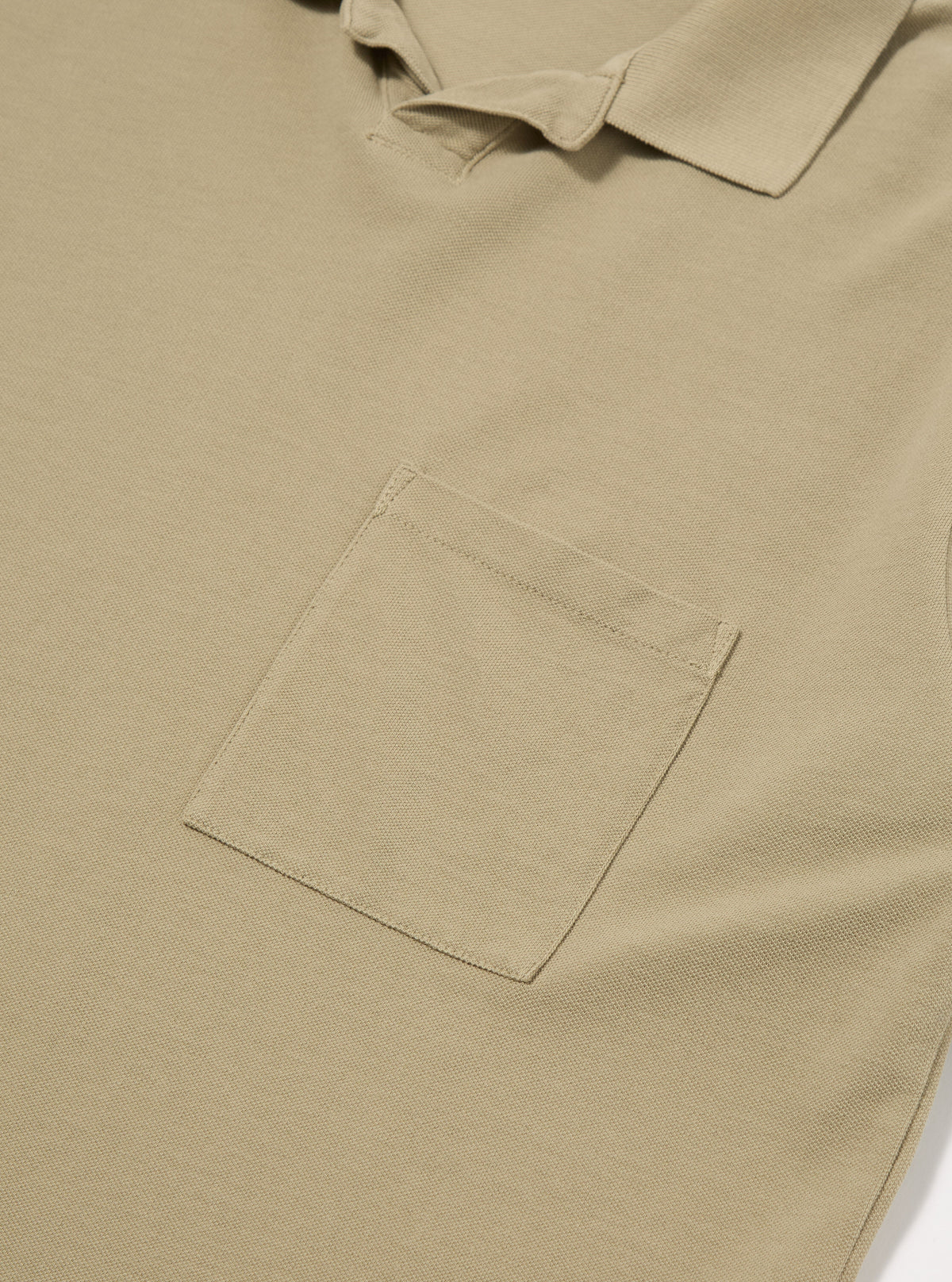 Vacation Polo Piquet - Pale Olive