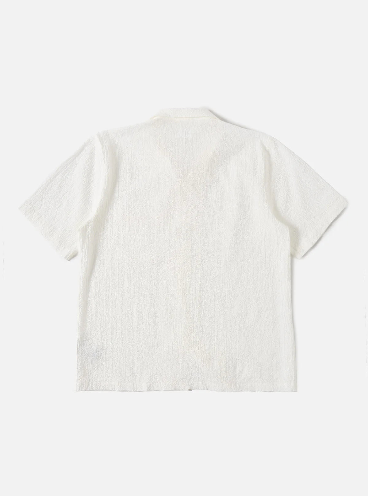 Road Shirt Seersucker - White