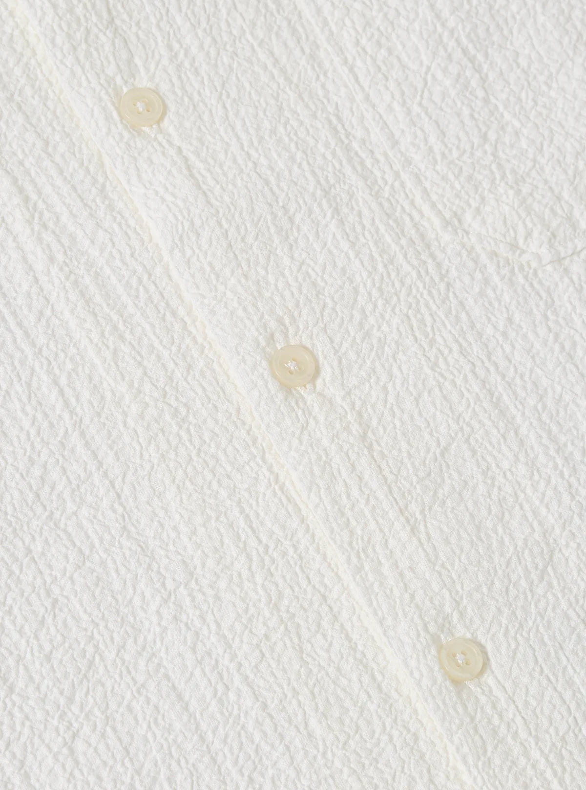 Road Shirt Seersucker - White