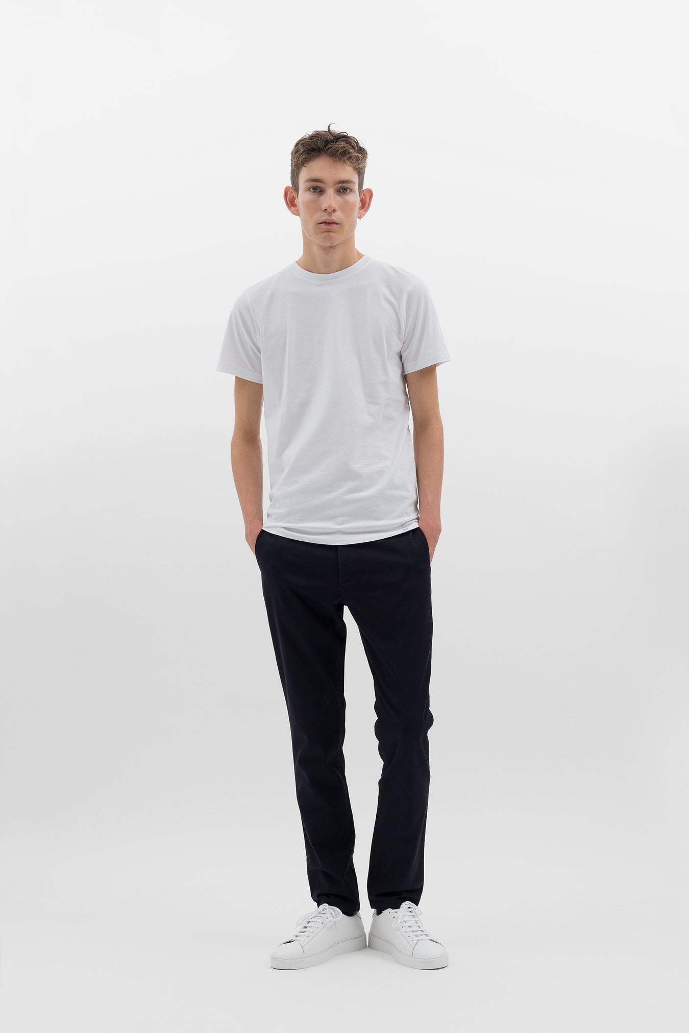 Aros Slim Light Stretch - Dark Navy
