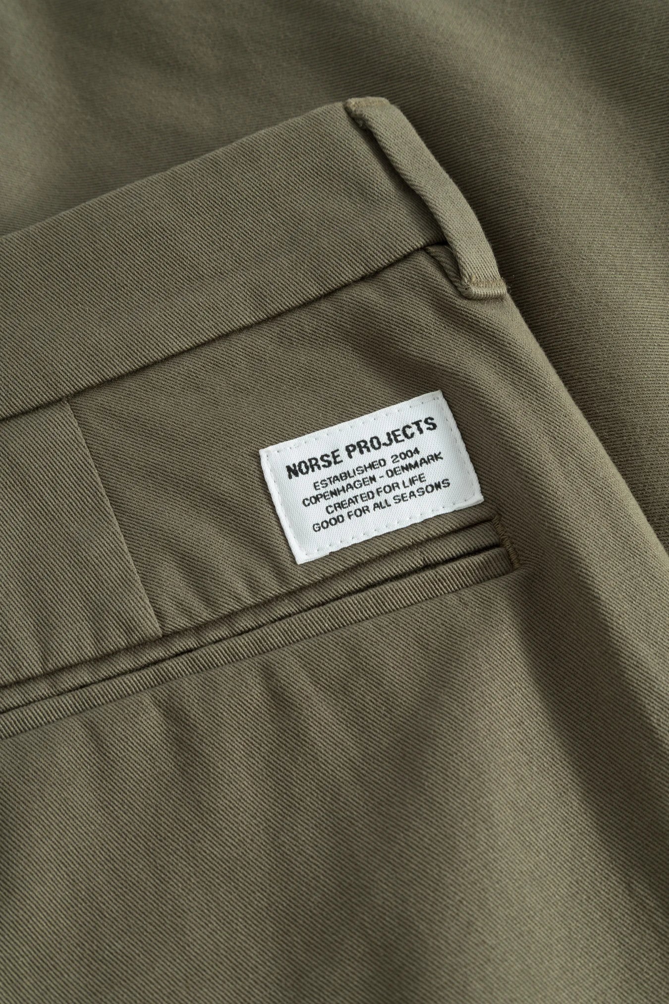 Aros Slim Light Stretch - Sediment Green