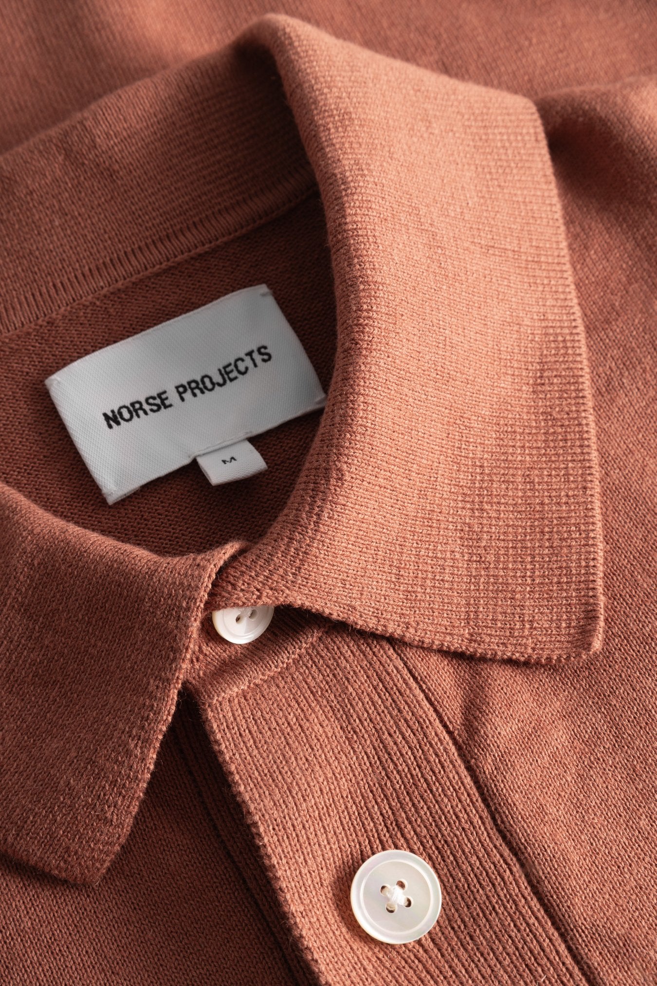 Rollo Cotton Linen SS Shirt - Red Clay