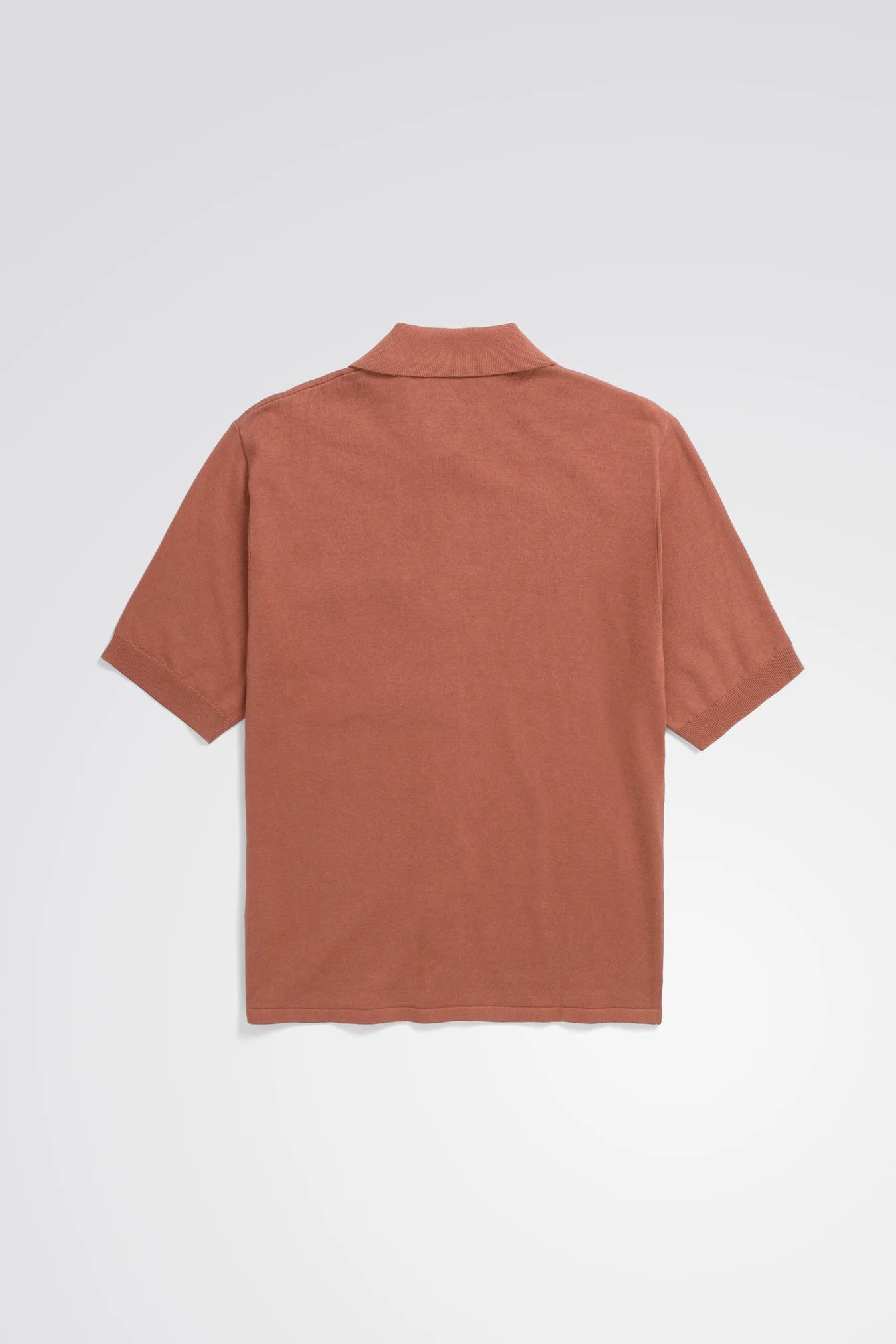 Rollo Cotton Linen SS Shirt - Red Clay