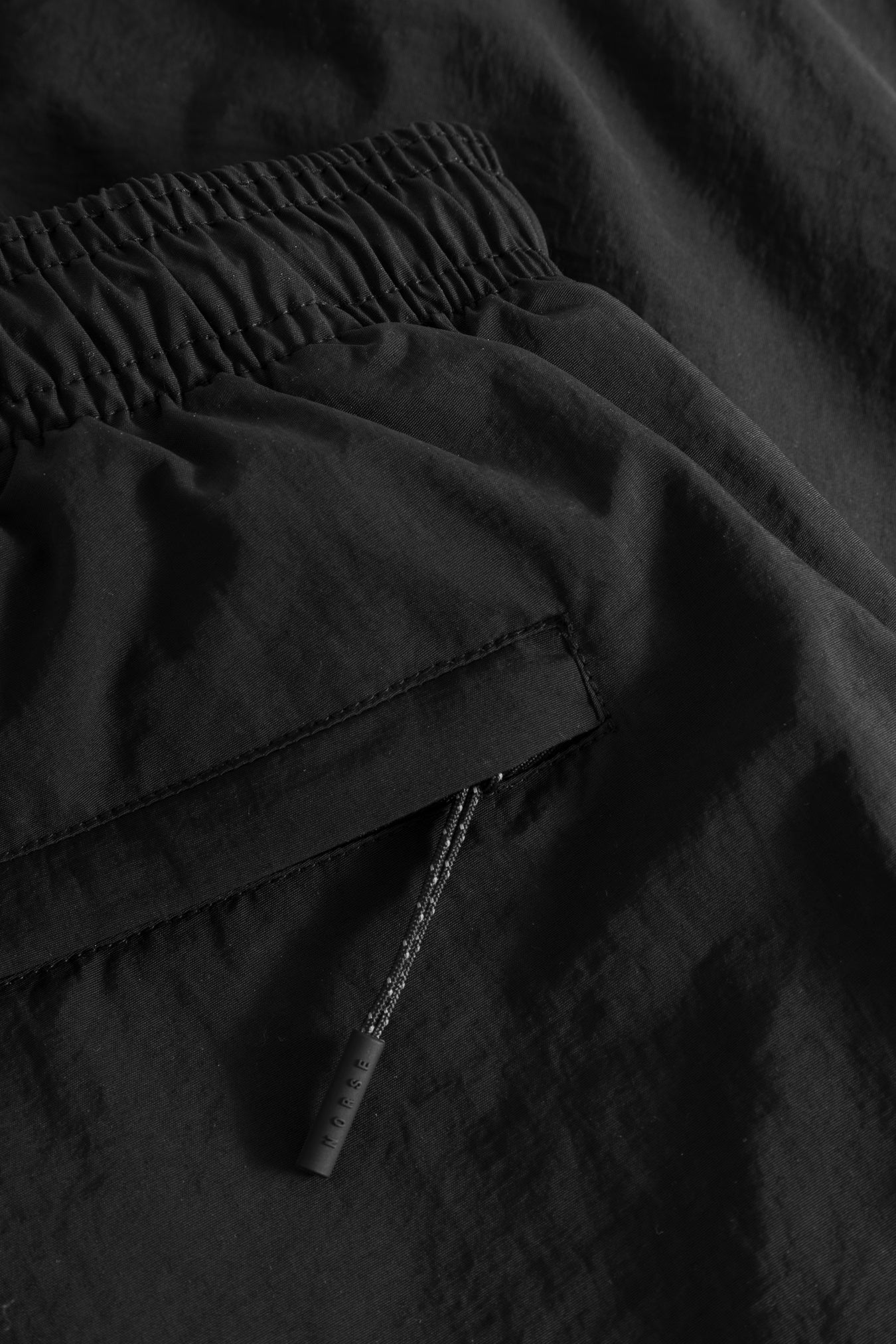 Hauge Recycled Nylon Swimmers - Black