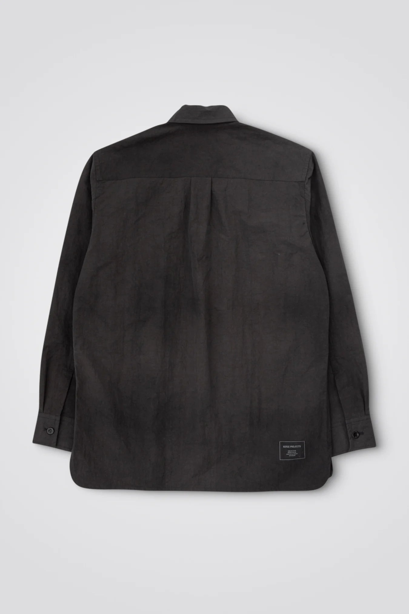 Ulrik Wave Dye Overshirt - Black