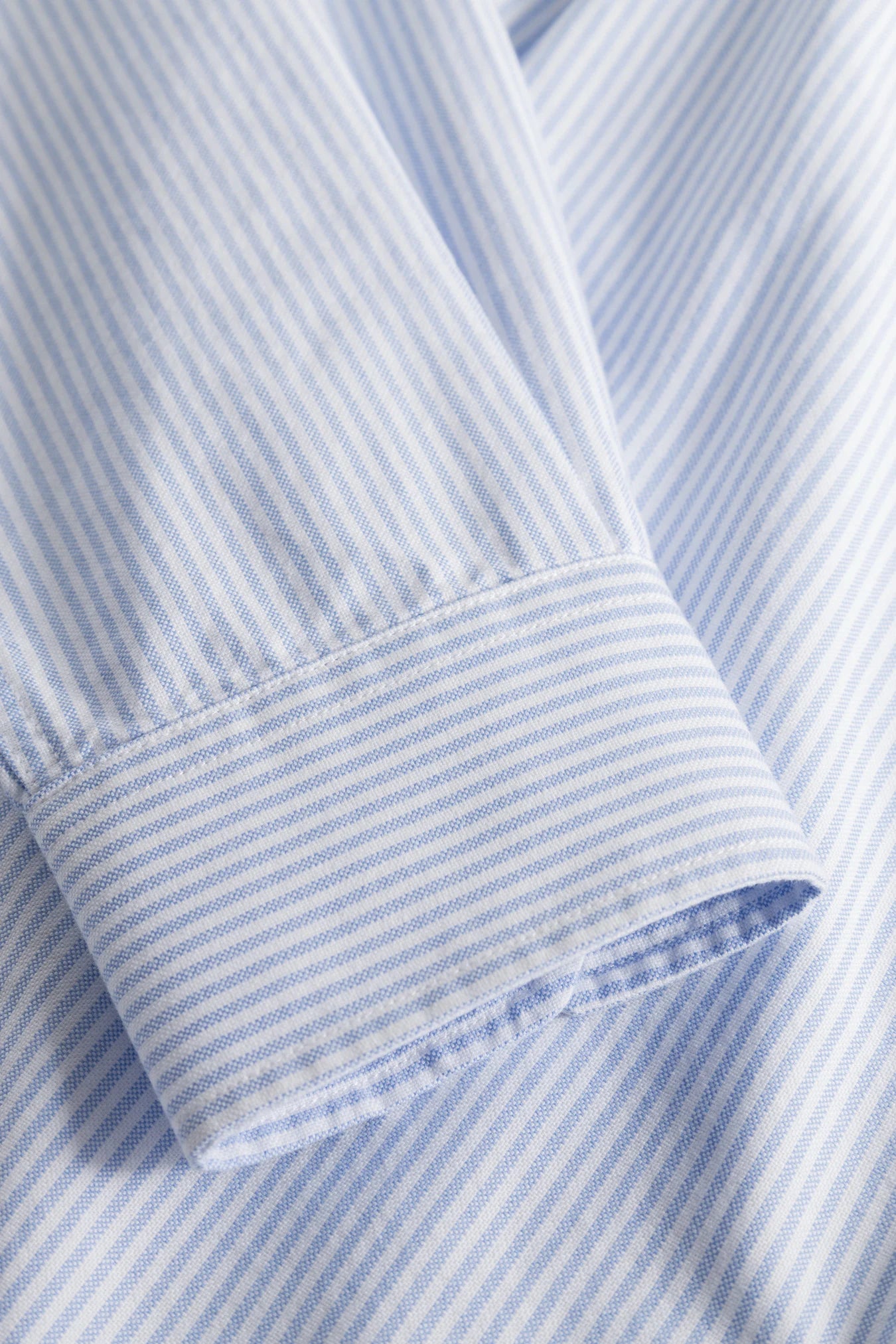 Standard Oxford BD Shirt - Pale Blue Stripe