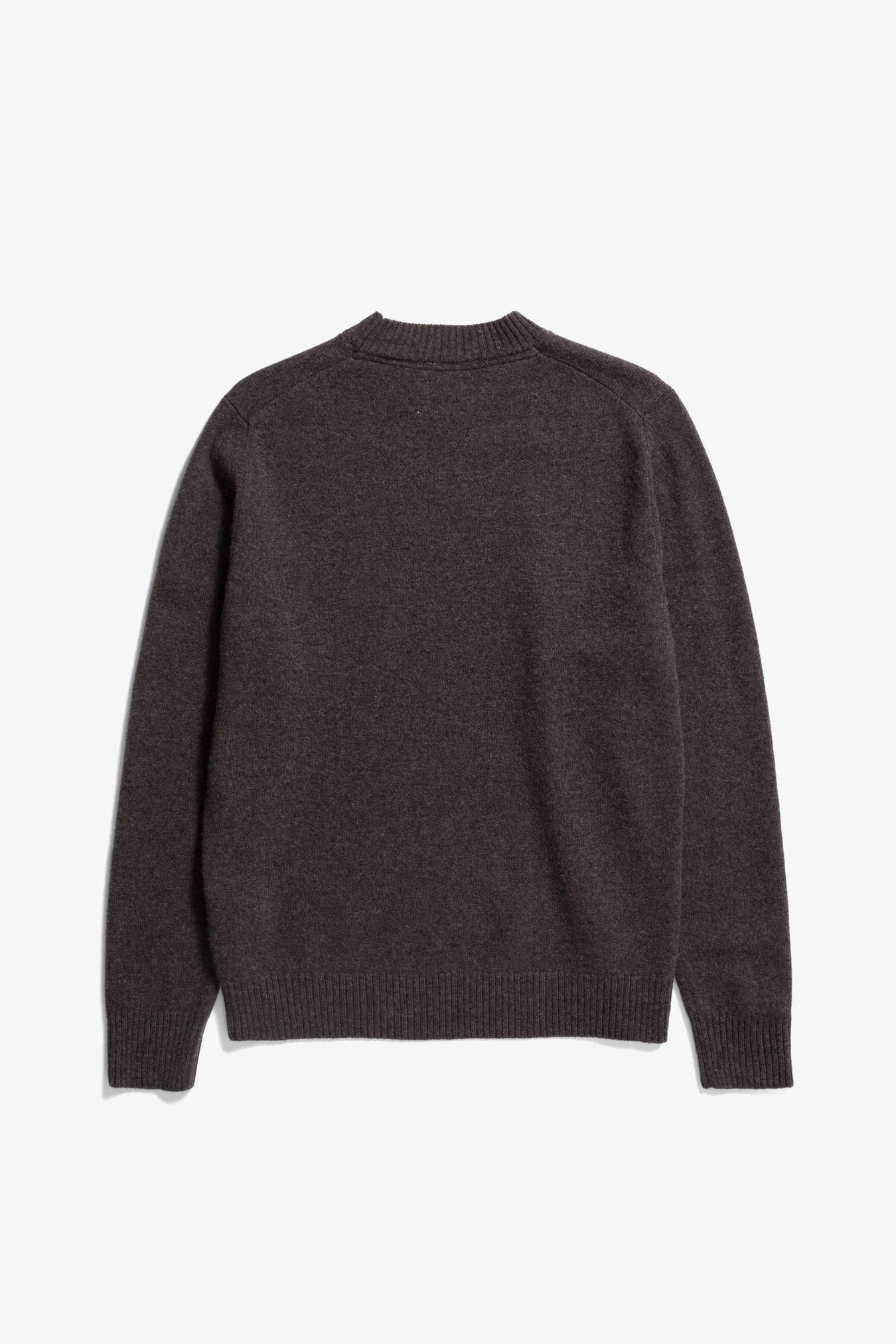Standard Merino Lambswool Sweater - Heathland Brown