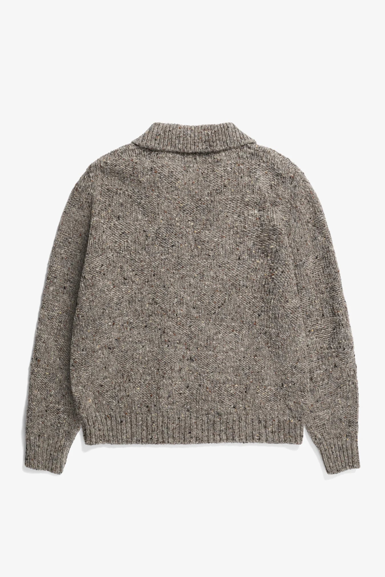 Erik Donegal Diamond Jacket - Grey Melange