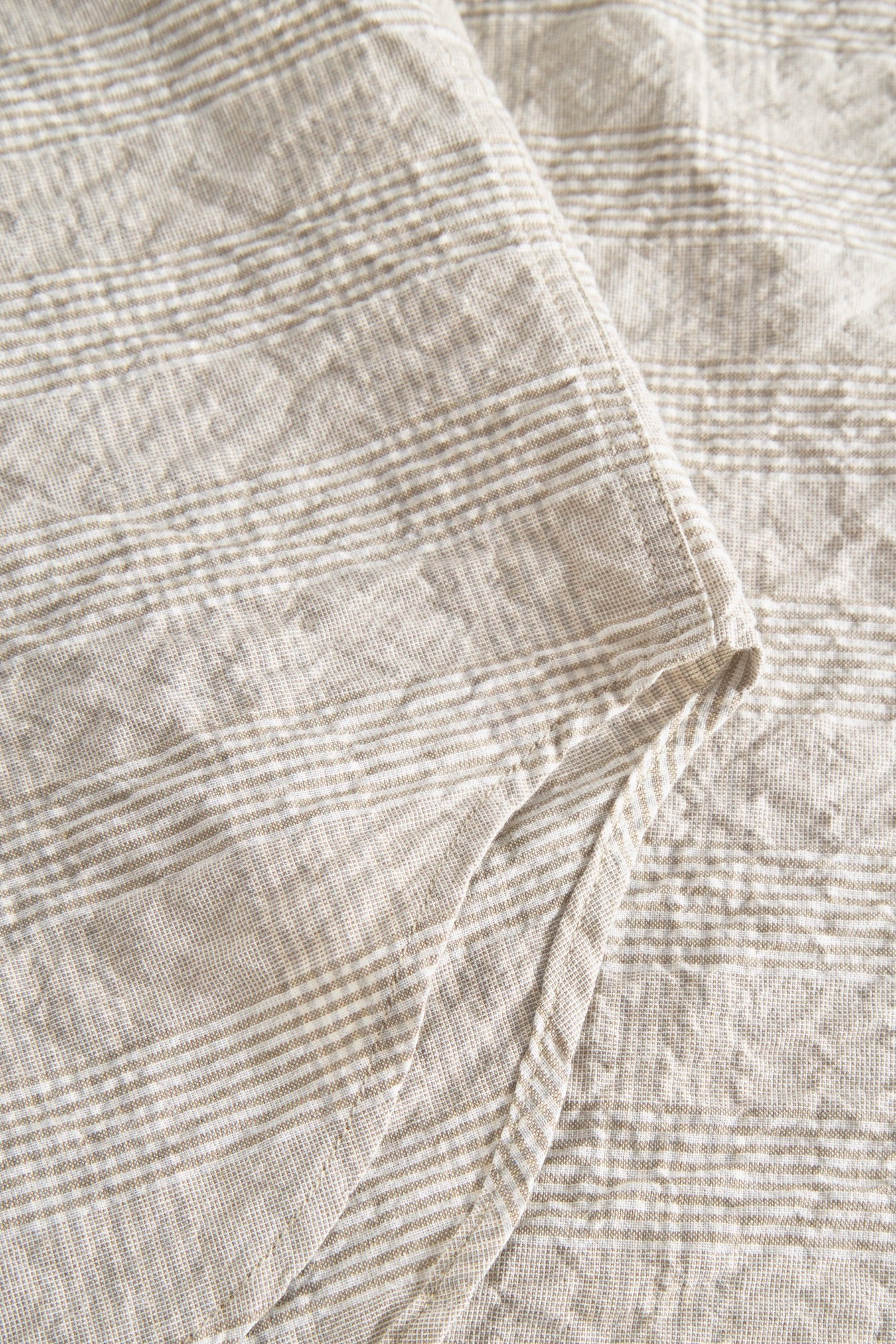 Mo Oversized Check Shirt - Heathland Brown