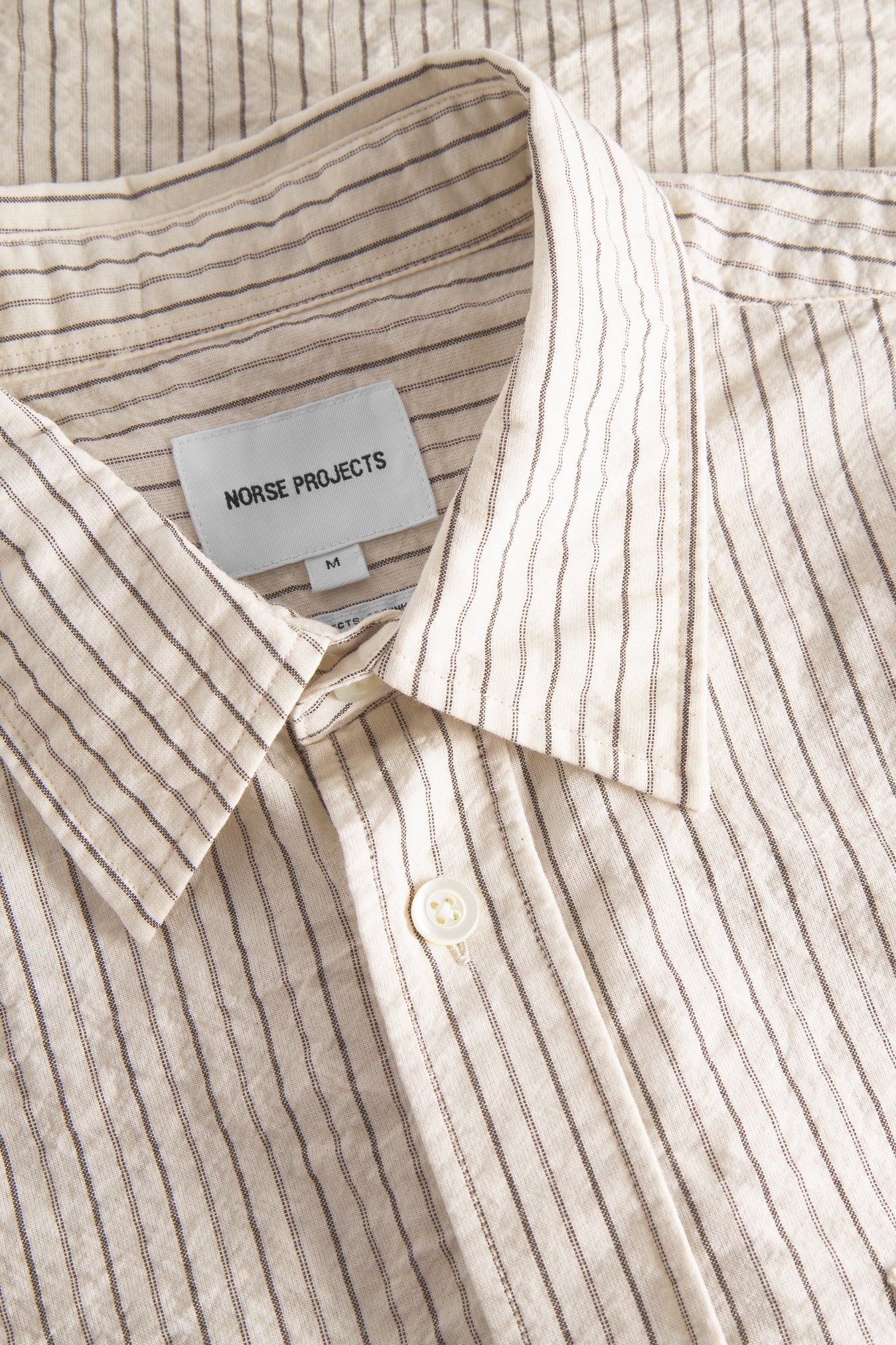 Ole Oversized Striped Shirt - Chestnut