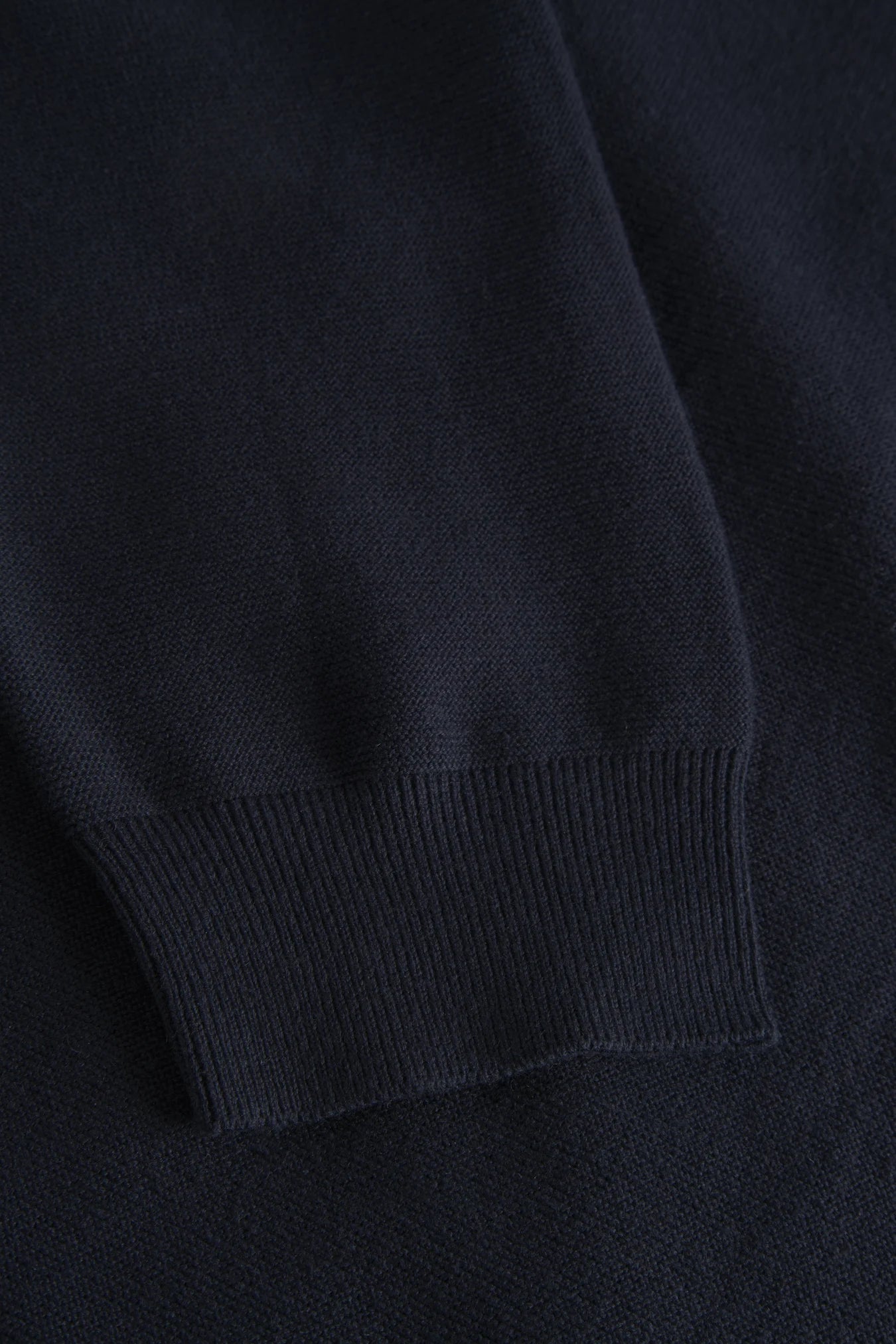 Links Cotton Linen Zip Jacket - Dark Navy