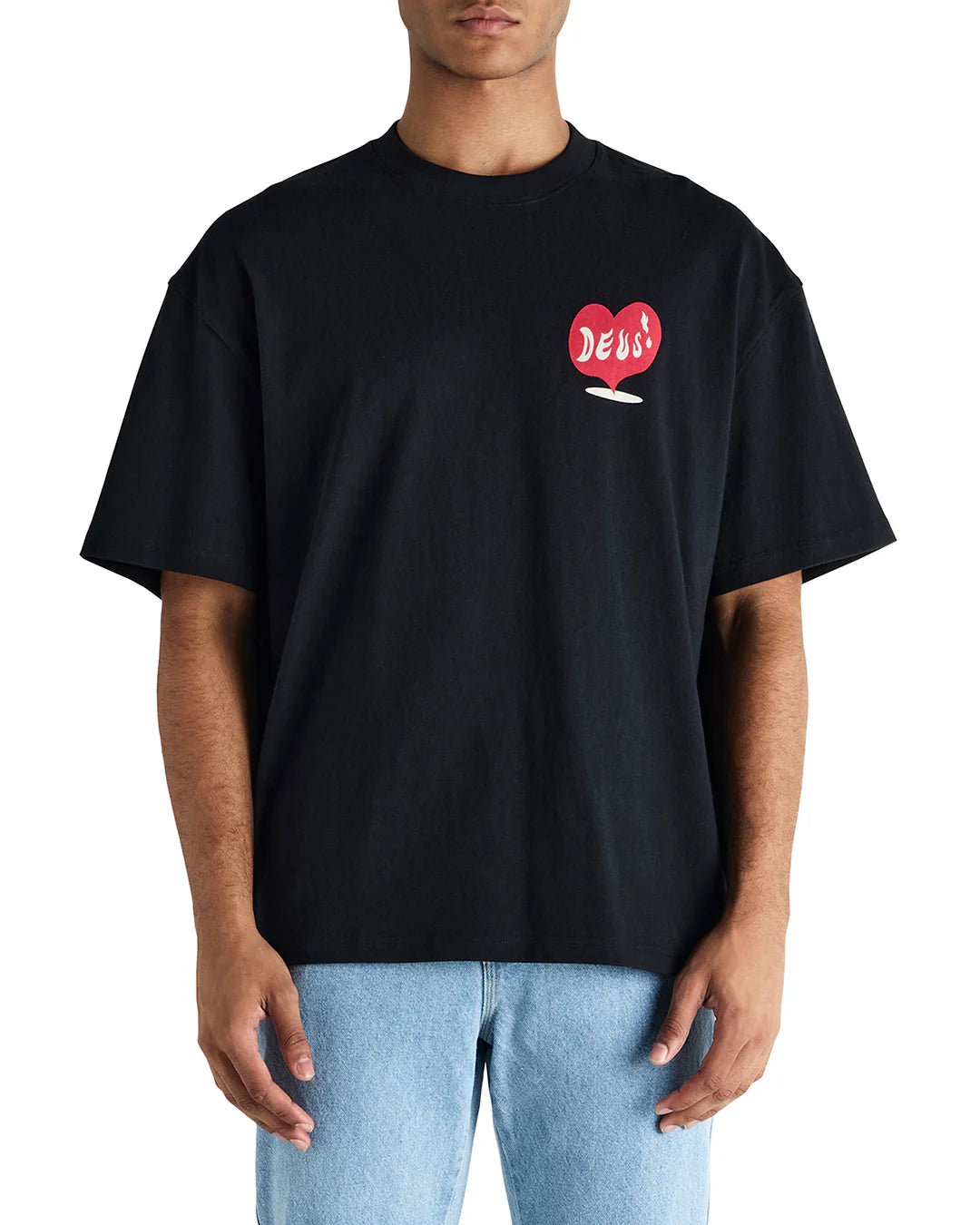 Deep Cut Tee - Black