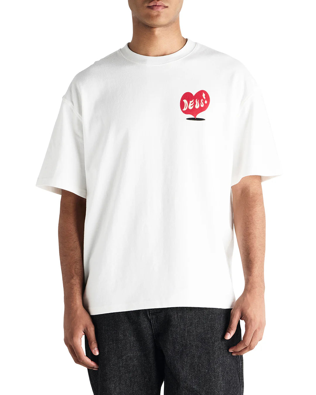 Deep Cut Tee - Vintage White