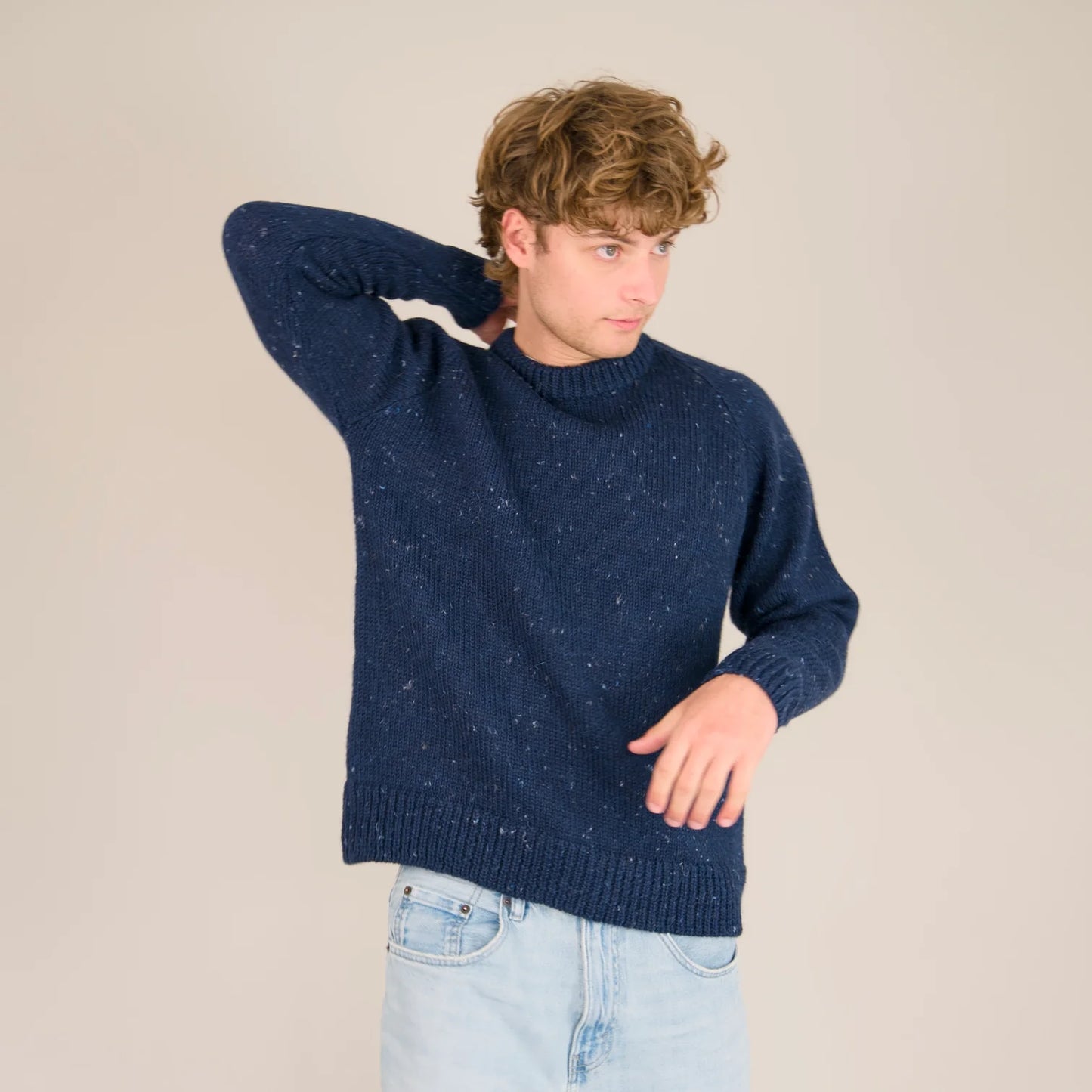 Raglan Chunky - Blue John Nepp