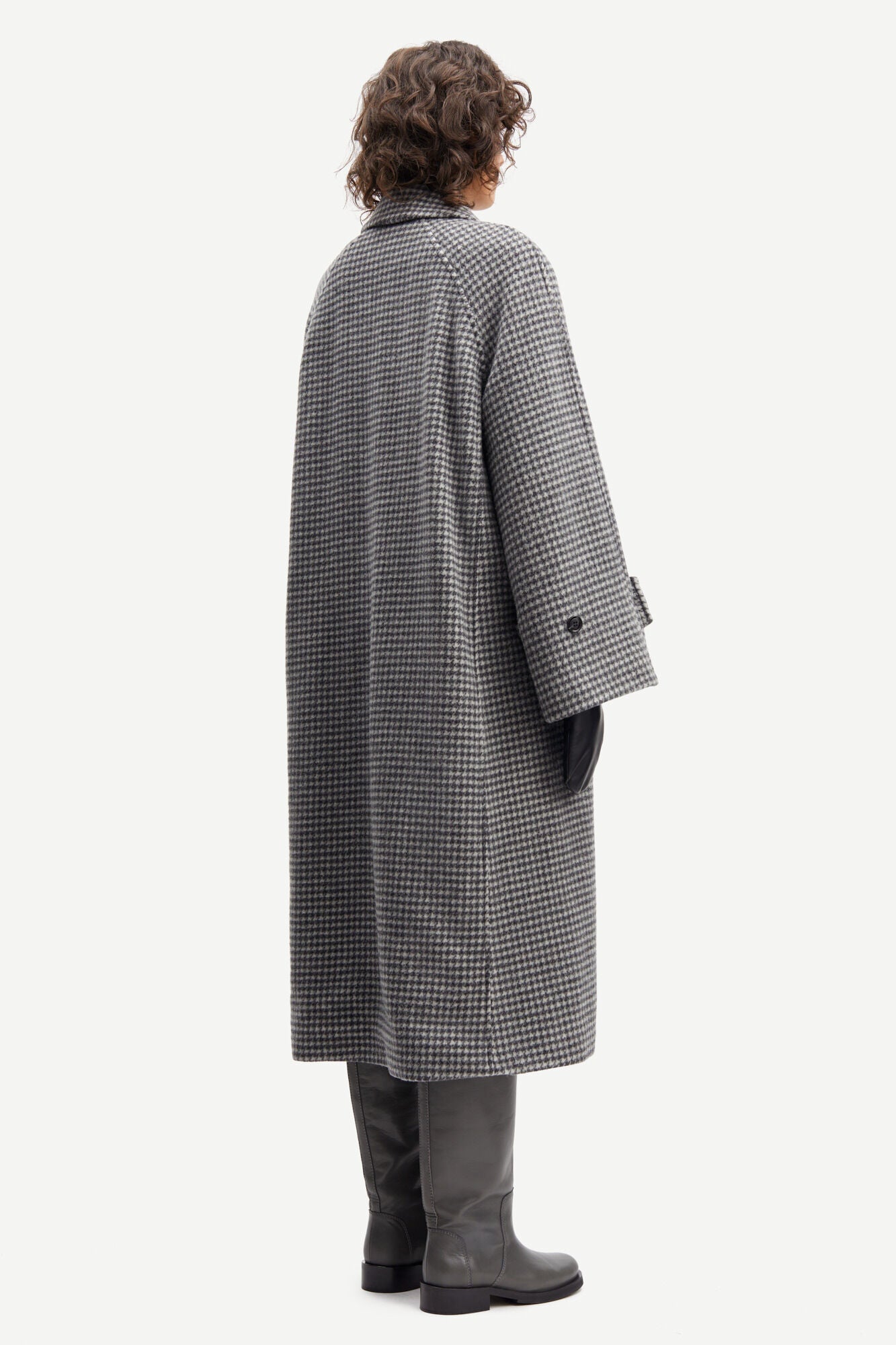 Alma Coat - Houndstooth