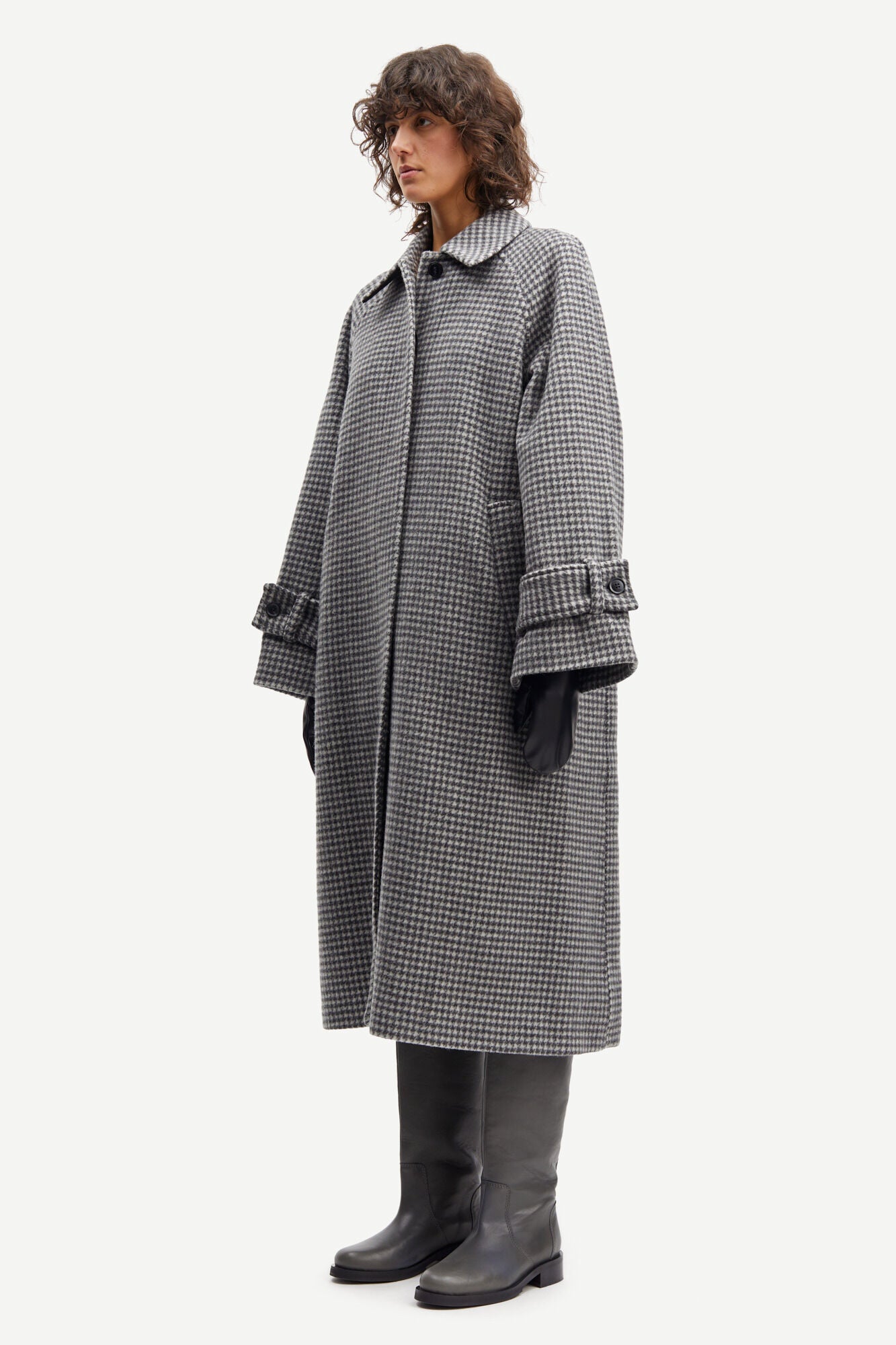 Alma Coat - Houndstooth
