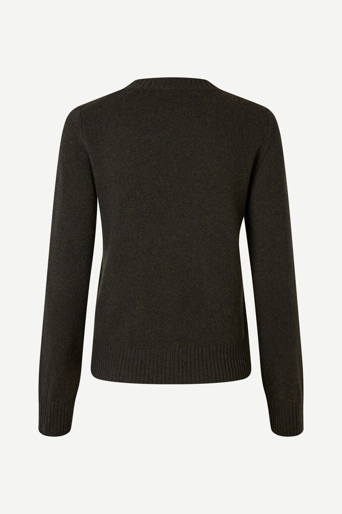 Charlotte Knit Sweater 15010 - Black Olive