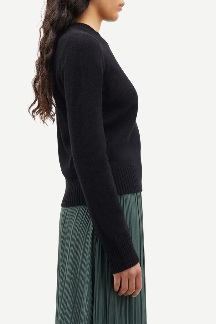 Charlotte Knit Sweater - Black